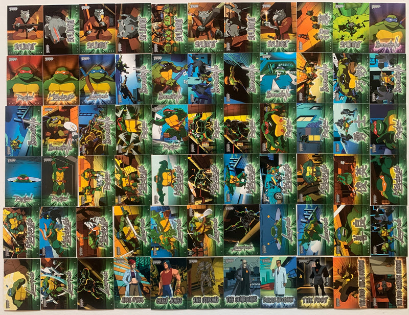 Teenage Mutant Ninja Turtles Series 1 Base Card Set 125 Cards TMNT Fleer 2003 - TvMovieCards.com