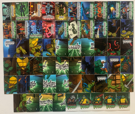 Teenage Mutant Ninja Turtles Series 1 Base Card Set 125 Cards TMNT Fleer 2003 - TvMovieCards.com
