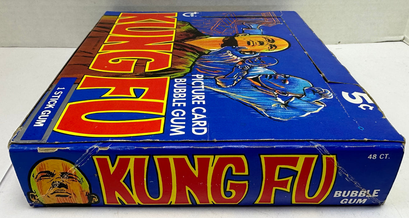 1973 Kung Fu Picture Card Bubble Gum Vintage Empty Trading Card Wax Box   - TvMovieCards.com