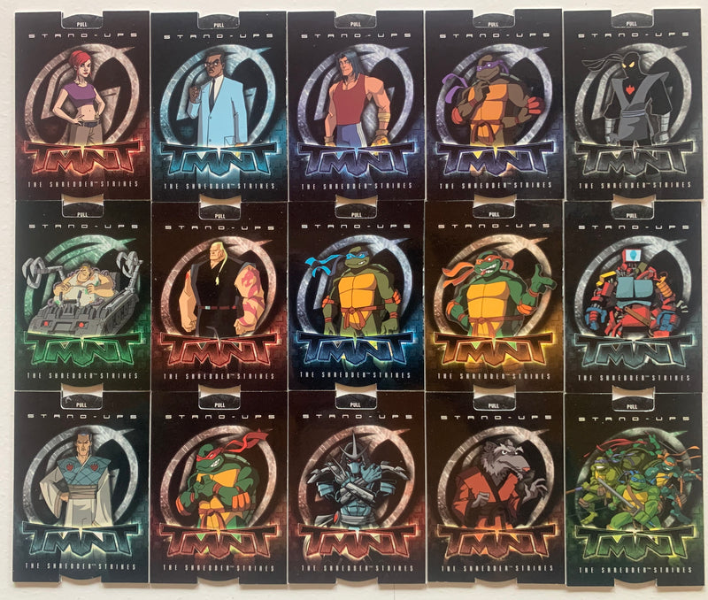 Teenage Mutant Ninja Turtles S-2 Shredder Strikes Pop-up Chase Card Set 15 Cards - TvMovieCards.com