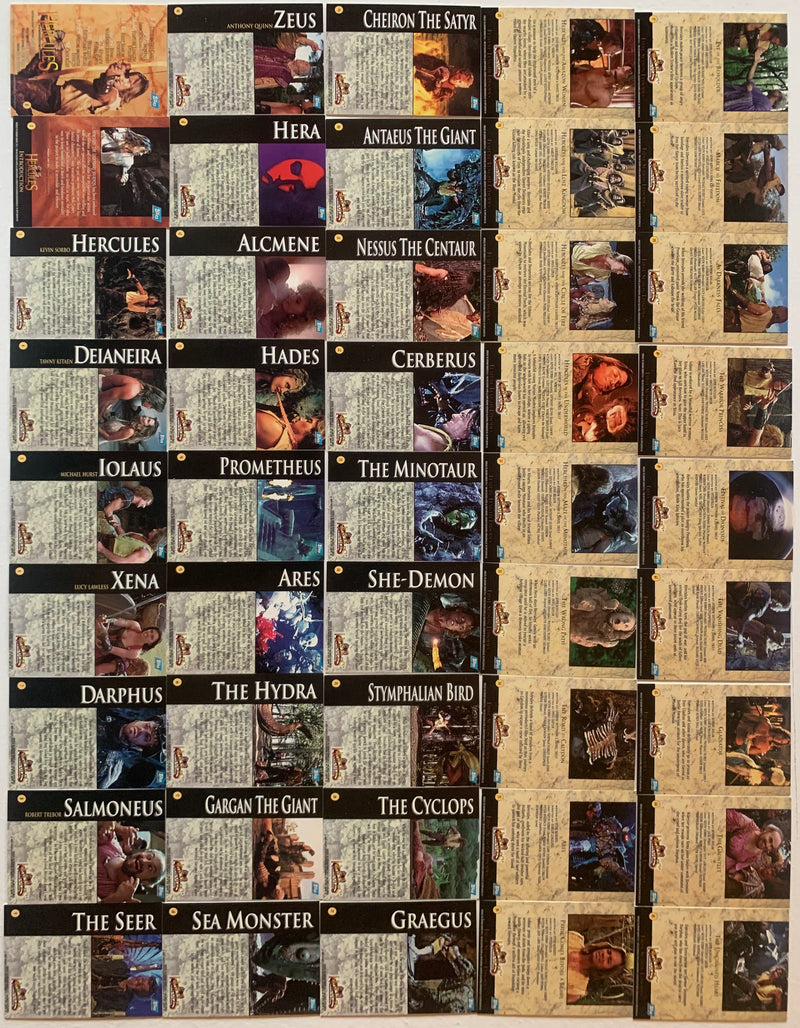 Hercules The Legendary Journeys Base Trading Card Set 90 Cards Topps 1996 - TvMovieCards.com