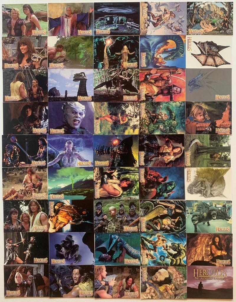 Hercules The Legendary Journeys Base Trading Card Set 90 Cards Topps 1996 - TvMovieCards.com