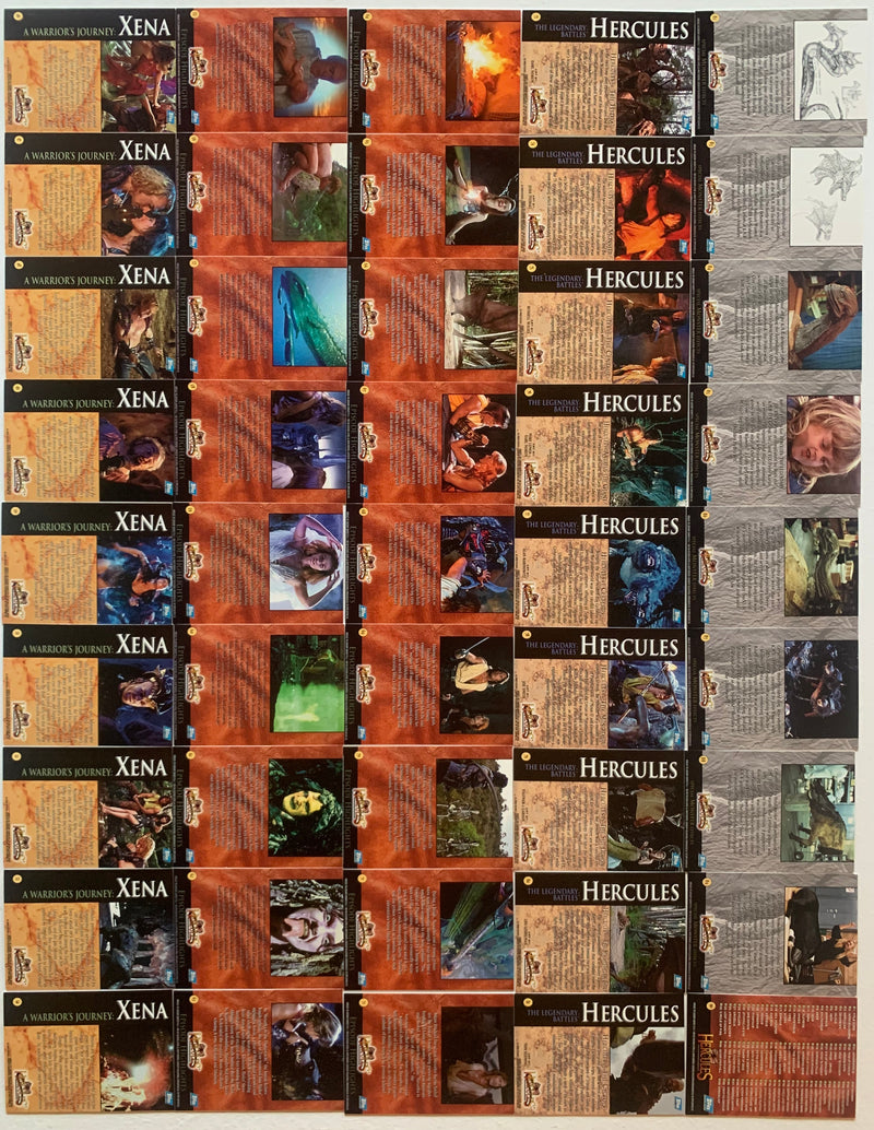 Hercules The Legendary Journeys Base Trading Card Set 90 Cards Topps 1996 - TvMovieCards.com