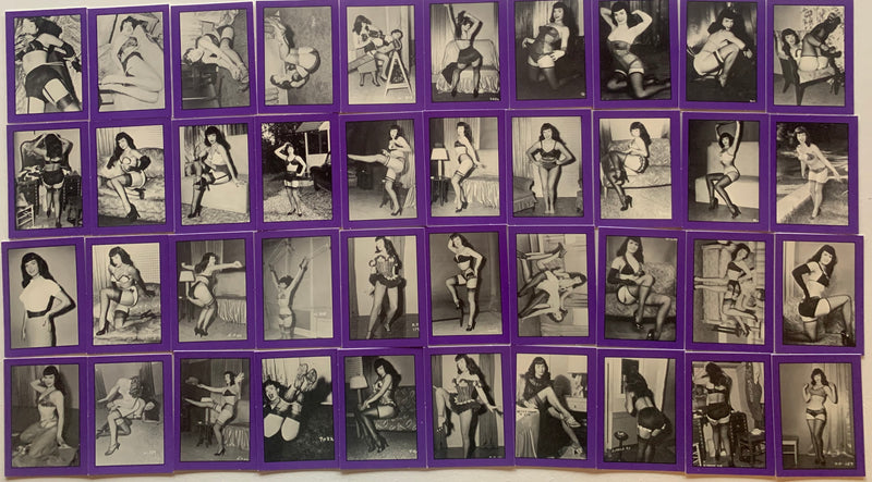 1992 Betty Page Series 4 Betty Passion Factory Trading Card Set 40 Cards IV - TvMovieCards.com