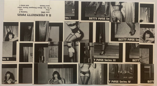 1992 Betty Page Series 4 Betty Passion Factory Trading Card Set 40 Cards IV - TvMovieCards.com