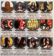 Captain America The First Avenger Movie Poster Series Chase Card Set P1-P12 - TvMovieCards.com