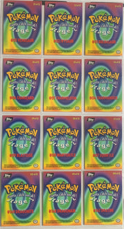 1999 Pokemon The 1st Movie Evolution Chase Card Set 12 Black Logo Cards E1-12 - TvMovieCards.com