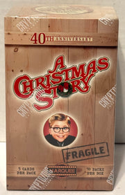 2024 A Christmas Story 40th Anniversary Marquee Trading Card Box 18 Packs - TvMovieCards.com