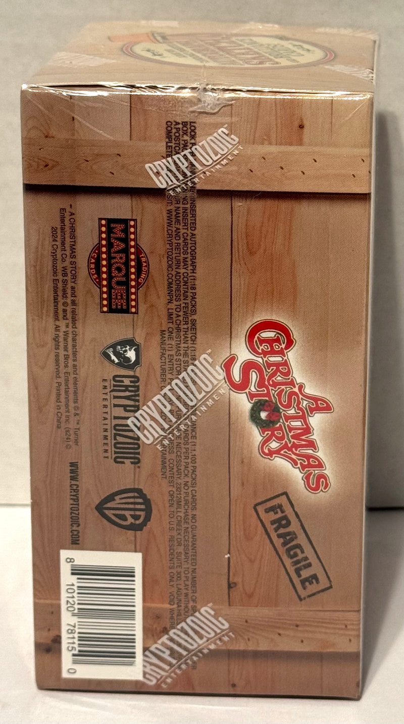 2024 A Christmas Story 40th Anniversary Marquee Trading Card Box 18 Packs - TvMovieCards.com