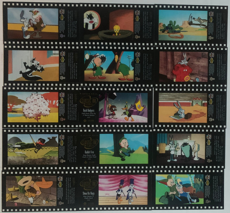Looney Tunes Anthology Classic Ink Cels Chase Card Set (15) Upper Deck 1996 - TvMovieCards.com
