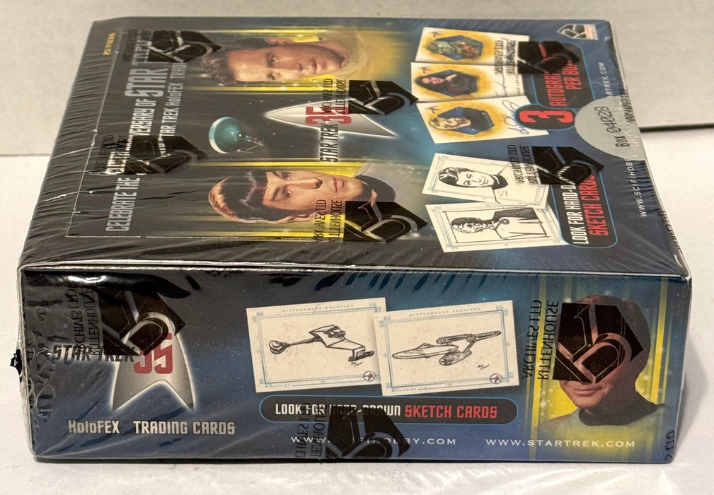 2001 Star Trek 35th Anniversary Original Series HoloFEX Trading Card Box Sealed - TvMovieCards.com