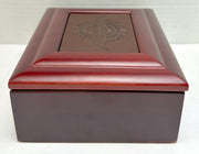 2005 Harley Davidson University 14th Anniversary Wooden Storage Desk Box   - TvMovieCards.com