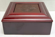 2005 Harley Davidson University 14th Anniversary Wooden Storage Desk Box   - TvMovieCards.com