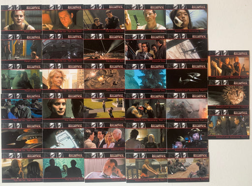 Battlestar Galactica Season One Base Trading Card Set 81 Cards 2006 - TvMovieCards.com