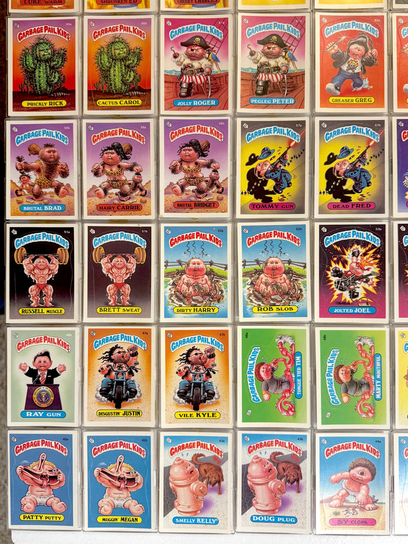 Garbage Pail Kids GPK OS2 Series 2 Sticker Card Set 84 Cards 44a-83b - TvMovieCards.com