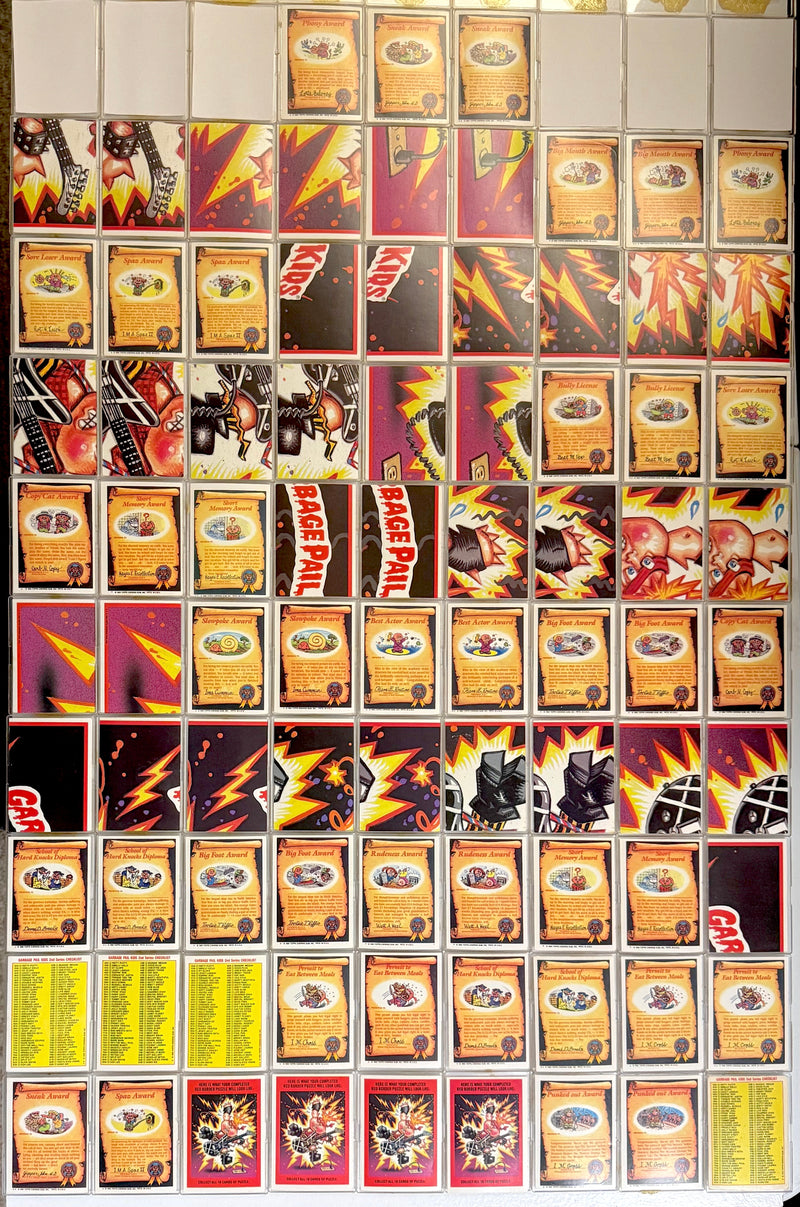 Garbage Pail Kids GPK OS2 Series 2 Sticker Card Set 84 Cards 44a-83b - TvMovieCards.com