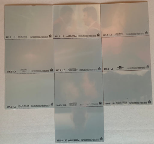 Star Trek Complete Movies 2007 3D Motion Lenticular Chase Card Set L1 - L10 - TvMovieCards.com