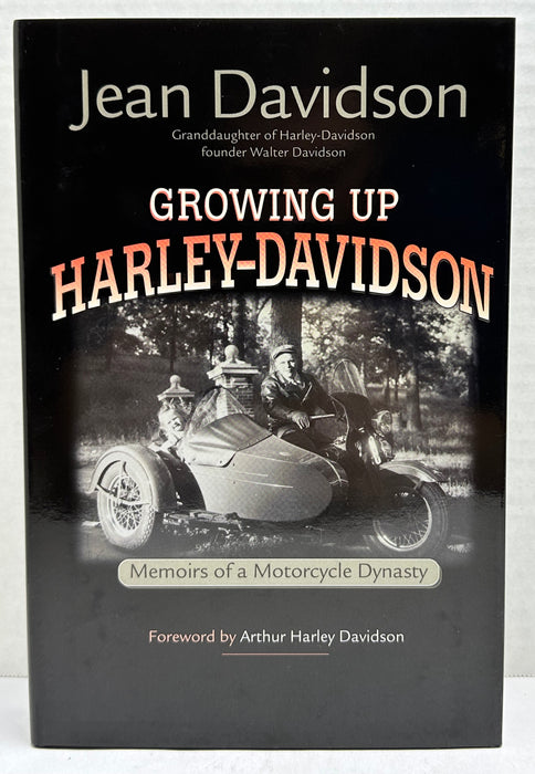 Growing Up Harley Davidson Jean Davidson Signed Autograph Book Limited Edition   - TvMovieCards.com