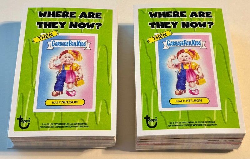 2011 Garbage Pail Kids GPK Flashback Series 2 160 Sticker Card Set A/B - TvMovieCards.com