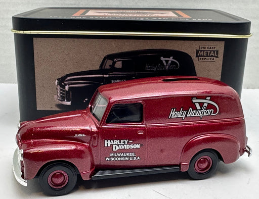 Harley Davidson 1951 GMC Panel Delivery Van Dime Bank 1:43 Scale Diecast   - TvMovieCards.com
