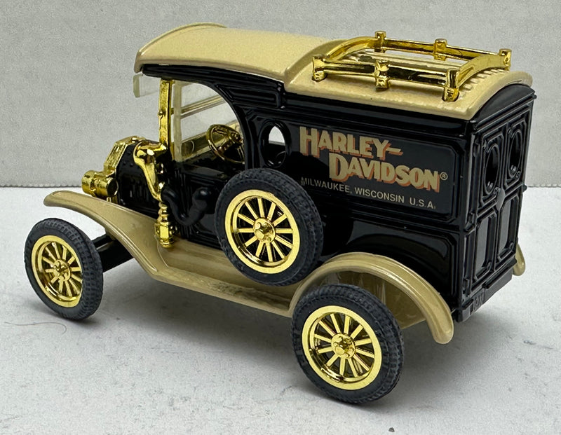 Harley Davidson 1913 Ford Model T Van Dime Bank 1:43 Scale Diecast   - TvMovieCards.com