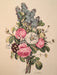 Jean Louis Prevost Hand Colored Print "Lilacs, Roses Buttercups No. 12"   - TvMovieCards.com