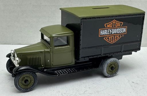 Harley Davidson 1930 Chevy Delivery Truck Dime Bank 1:43 Scale Diecast   - TvMovieCards.com