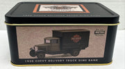 Harley Davidson 1930 Chevy Delivery Truck Dime Bank 1:43 Scale Diecast   - TvMovieCards.com