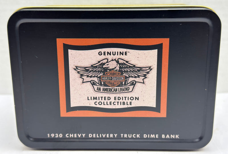 Harley Davidson 1930 Chevy Delivery Truck Dime Bank 1:43 Scale Diecast   - TvMovieCards.com