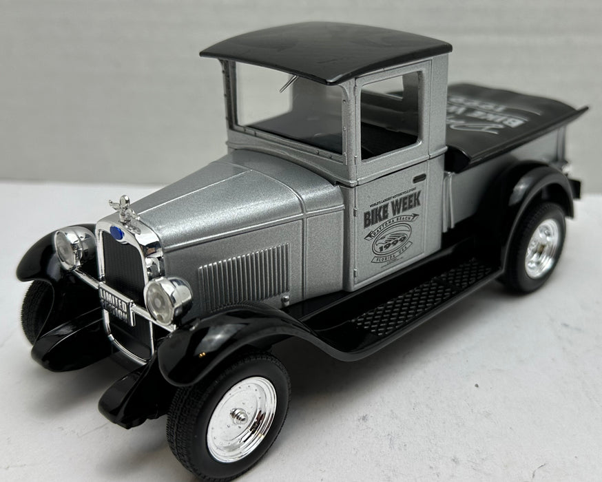 1999 Daytona Bike Week 1928 Chevy Pickup Truck Bank 1:25 Scale Diecast   - TvMovieCards.com