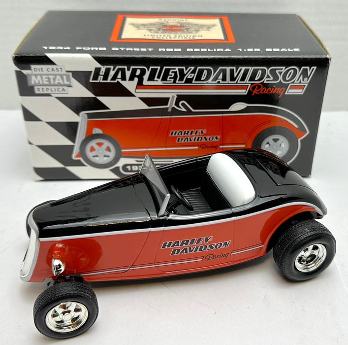 Harley Davidson Racing 1934 Ford Street Rod Replica 1:25 Scale