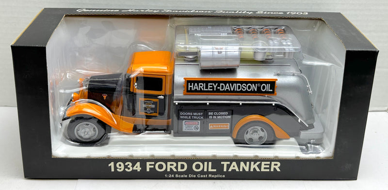 2004 Harley Davidson 1934 Ford Oil Tanker 1:24 Scale Diecast   - TvMovieCards.com