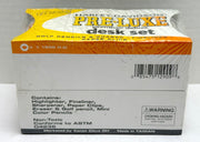Harley Davidson Pre-Luxe Deluxe 6 Pack Oil Can Desk Set Color Pencils Pen   - TvMovieCards.com
