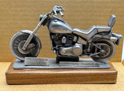 1991 Harley Davidson FXSTC Softail Custom Fine Pewter Sculpture 99304-91 VT   - TvMovieCards.com
