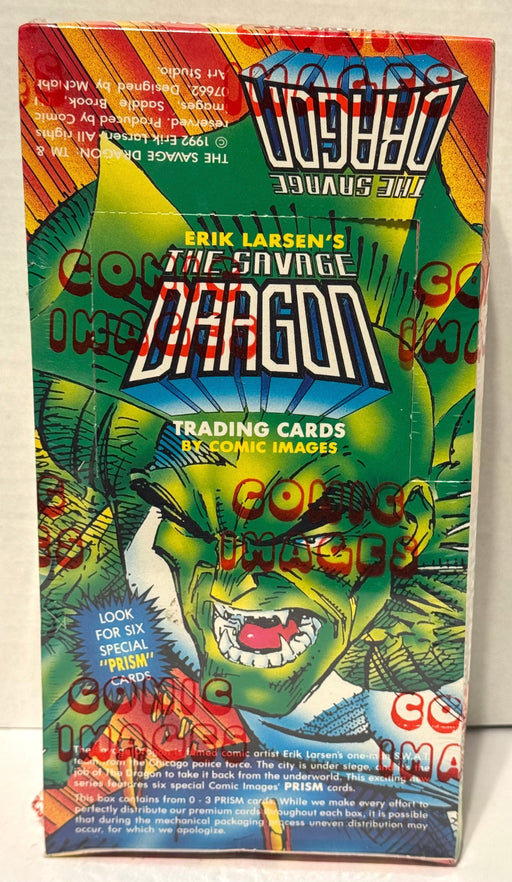 1992 Erik Larsen's The Savage Dragon Trading Card Box Comic Images 48 Packs - TvMovieCards.com