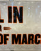 Harley Davidson Dealer Showroom Banner "Roll In for the Rides Of March" 36" x 94   - TvMovieCards.com