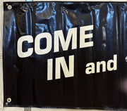 Harley Davidson Dealer Showroom Banner "Hang Some Heavy Metal" 36" x 95   - TvMovieCards.com