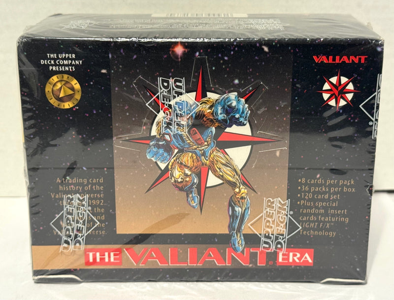 1993 The Valiant Era Trading Card Box 36 Packs Upper Deck - TvMovieCards.com