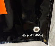 Harley Davidson Dealer Showroom Banner "Ride & Shine Free Cleaning Kit" 36" x 94   - TvMovieCards.com