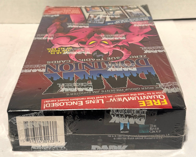 1993 Dark Dominion Zero Issue Trading Card Box 36 Packs The River Group - TvMovieCards.com