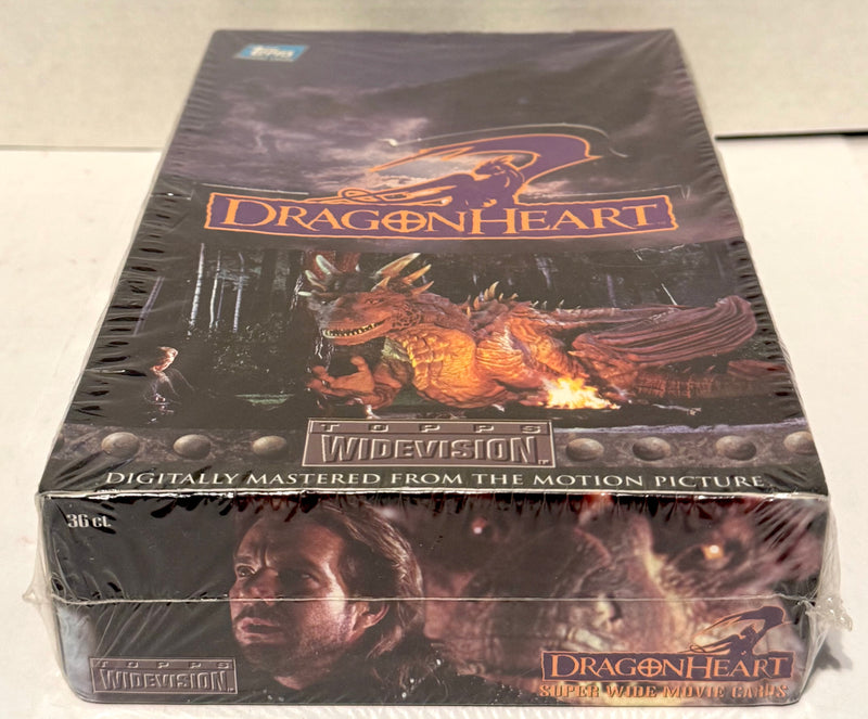 1996 Dragonheart Widevision Trading Card Box 36 Packs Topps - TvMovieCards.com