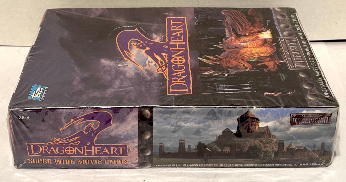1996 Dragonheart Widevision Trading Card Box 36 Packs Topps - TvMovieCards.com
