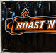 2005 Harley Davidson Dealer Showroom Banner "Roast 'n' Roll Coffee" 36" x 94   - TvMovieCards.com