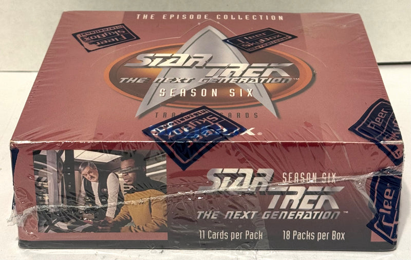 Star Trek The Next Generation TNG Episodes Season 6 Trading Card Box - TvMovieCards.com