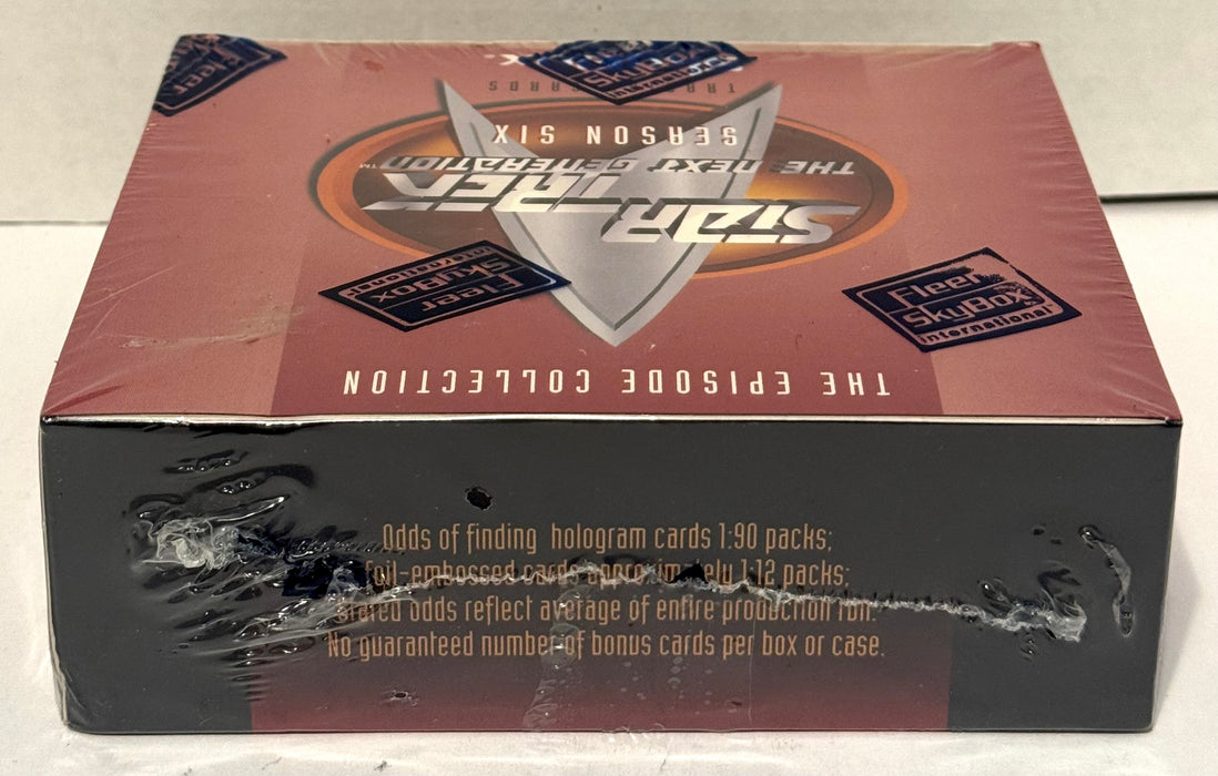 Star Trek The Next Generation TNG Episodes Season 6 Trading Card Box - TvMovieCards.com