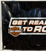 2003 Harley Davidson Dealer Showroom Banner 100th "Get Ready To Roll" 36" x 94   - TvMovieCards.com