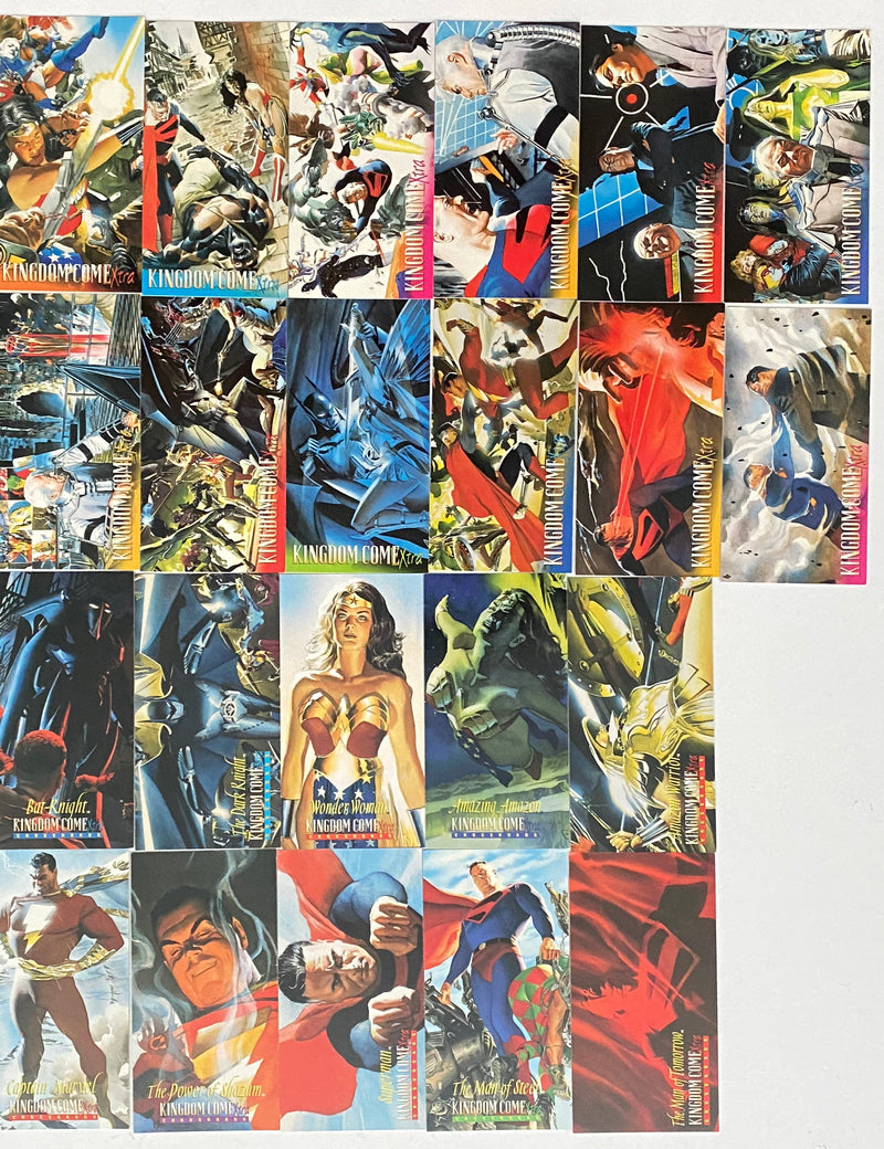 DC Comics Kingdom Come Xtra Skybox Widevision Trading Card Set of 50 Cards 1996   - TvMovieCards.com