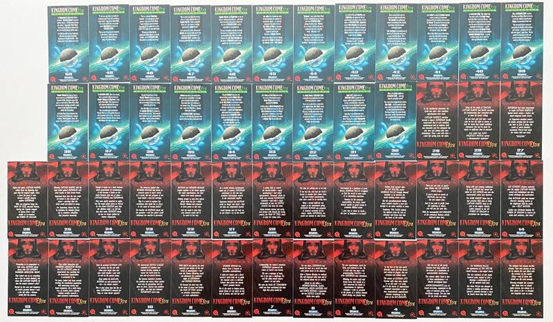 DC Comics Kingdom Come Xtra Skybox Widevision Trading Card Set of 50 Cards 1996   - TvMovieCards.com