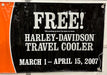 Harley Davidson Dealer Showroom Banner "Fill, Chill & Roll With It" 36" x 94   - TvMovieCards.com