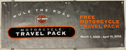 2008 Harley Davidson Dealer Showroom Banner "Rule The Road" 36" x 94   - TvMovieCards.com